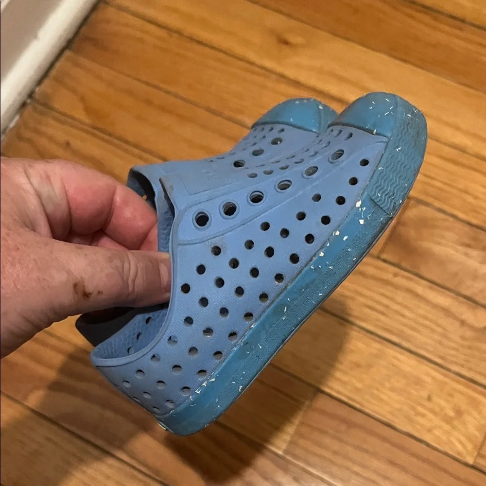 Native Jefferson Blue Baby Shoes